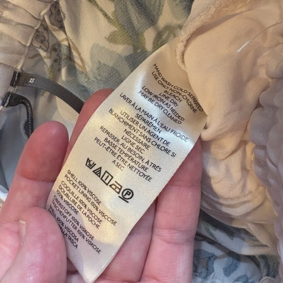 Anthropologie floral pants, XS - Picture 8 of 11